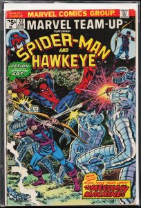Marvel Team-Up #22 (1974) Hawkeye