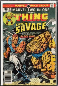Marvel Two-in-One #21 (1976) The Thing