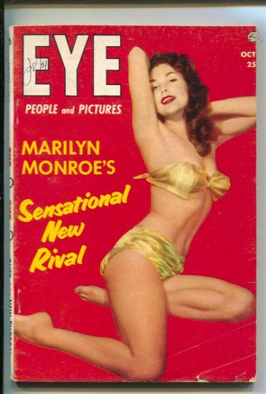 Eye 10/1953-Mara Corday-Sheree North-Cheesecake pix-swimsuits-showgirls-spicy...