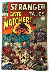 Strange Tales (1951 series)  #134, Fine- (Actual scan)