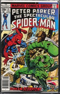 The Spectacular Spider-Man #21 (1978) Spider-Man