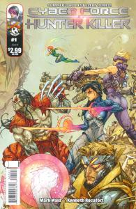 Cyberforce/Hunter-Killer #1B VF/NM ; Top Cow | Mark Waid Kenneth Rocafort