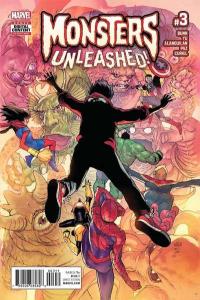 Monsters Unleashed (March 2017 series) #3, NM + (Stock photo)