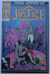 Justice #1 (Nov 1986, Marvel), FN condition (6.0)