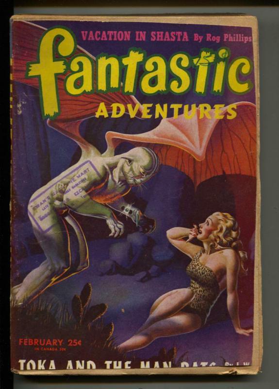 Fantastic Adventures-Pulp-2/1946-J. W. Pelkie-Richard Casey