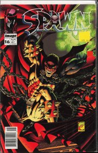 Spawn #16 Newsstand Edition (1993) Spawn [Key Issue]