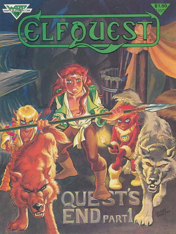 Elfquest #19 VG; Warp | low grade comic - save on shipping - details inside