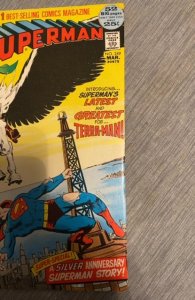 SUPERMAN #249 NEAL ADAMS cover (DC) 1st TERRA-MAN  Mid grade