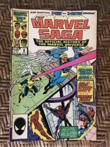 The Marvel Saga The Official History of the Marvel Universe #8 (1986)