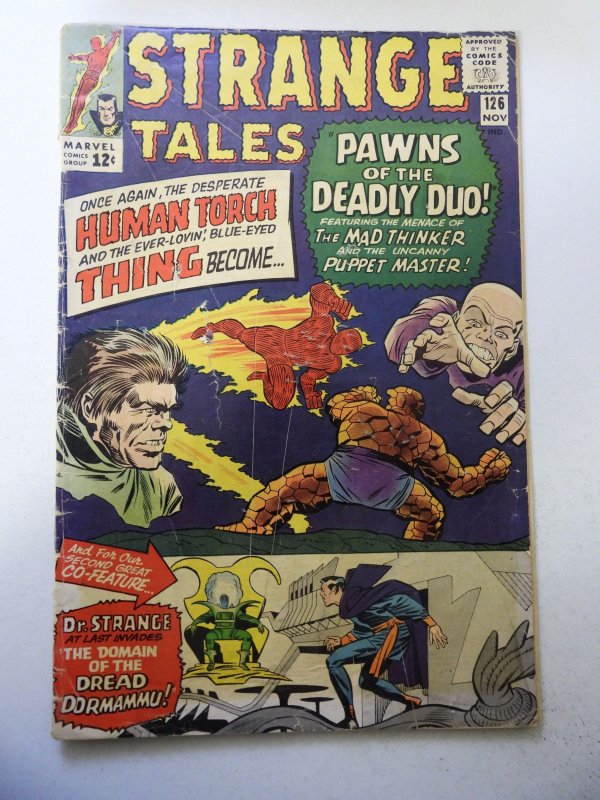 Strange Tales #126 (1964) GD Condition