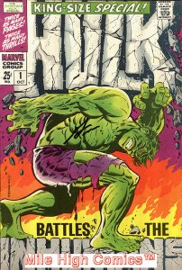 HULK ANNUAL (1968 Series) #1 FREIDRICH Very Good Comics Book