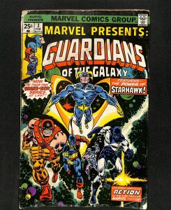 Marvel Presents #3 1st Solo Guardians of the Galaxy!