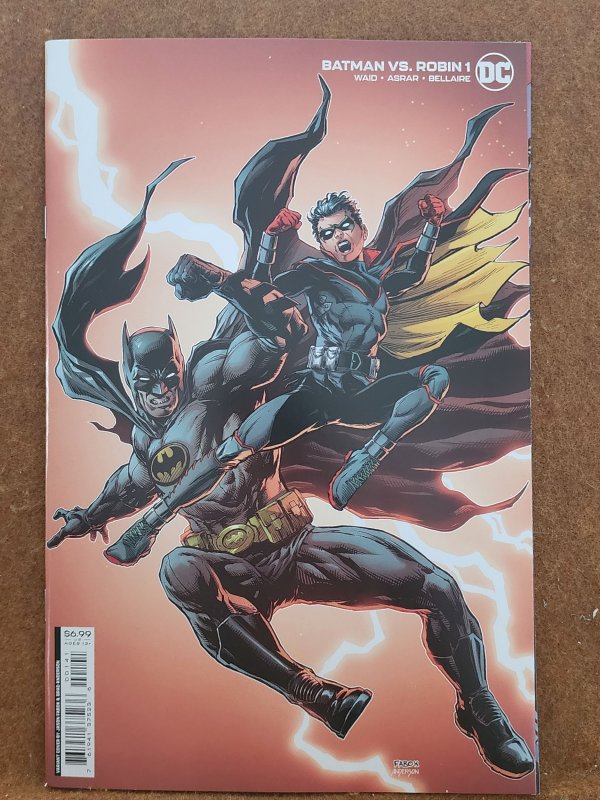 Batman vs. Robin  #1 Fabok Cover (2022)