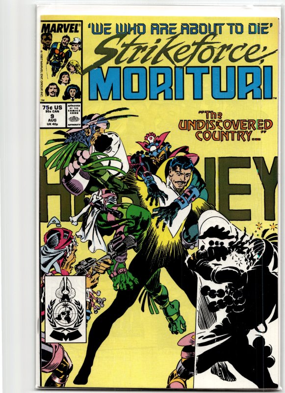 Strikeforce: Morituri #9 (1987) Strikeforce: Morituri