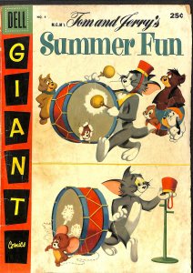 Tom and Jerry's Summer Fun #4 (1957)