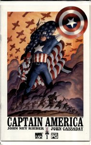 Captain America #1 (2002) Captain America