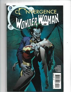 2015 CONVERGENCE WONDER WOMAN #1 & #2  DC COMICS   nw133