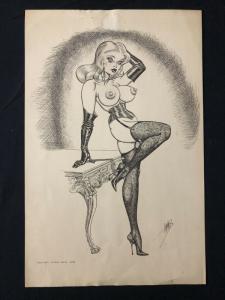 Original Torchy Print - Bill Ward- 1975 11x17