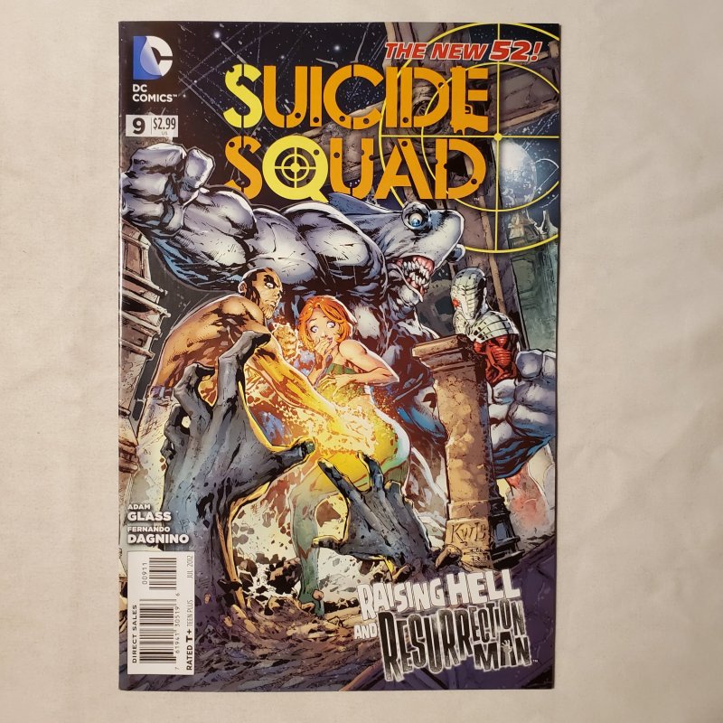 Suicide Squad 9 Very Fine+ Cover by Ken Lashley