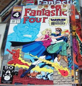 FANTASTIC FOUR  #356 1991  Marvel  +new warriors nova  night thrasher