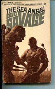 DOC SAVAGE-THE SEA ANGEL-#49-ROBESON-G-JAMES BAMA COVER-1ST EDITION G