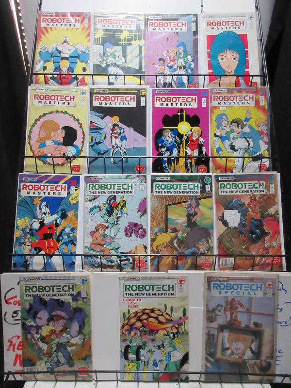 Robotech Lot of 31Diff feat. Comico + Wildstorm Invids Protoculture Planes Ahoy!