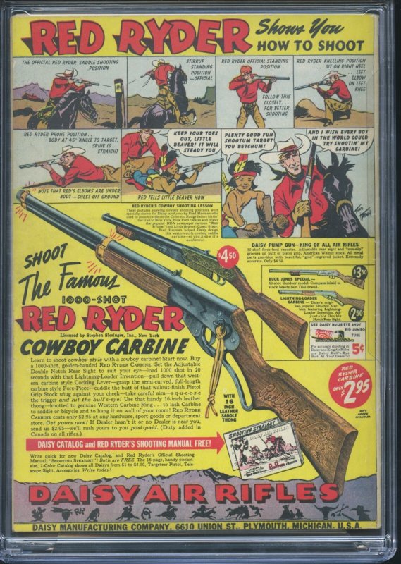 MORE FUN COMICS 72 - CGC-7.0 - OW-W - Dr Fate WWII cover - Spectre - Golden Age