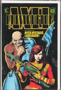 Axel Pressbutton #1 (1984) Laser Eraser and Pressbutton
