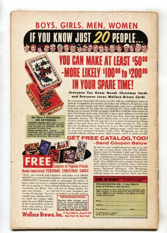 WONDER WOMAN #131 comic book 1962 -DC COMICS-Neptune cover