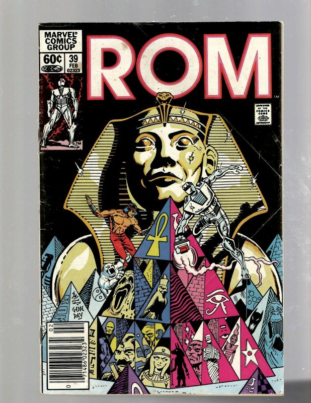 Lot of 14 ROM Marvel Comic Books #24 26 28 31 34 35 36 37 38 39 42 43 44 45 SB4