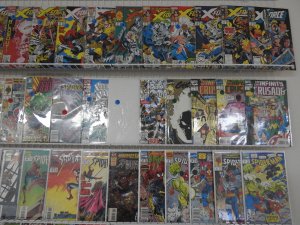 Huge Lot of 130+ Comics W/ Spiderman, X-Force, Cable! Avg. VF Condition!