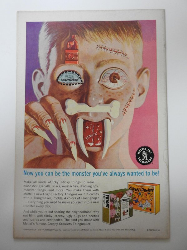 The Atom #31  (1967) Starring Hawkman! Sharp VF Condition!