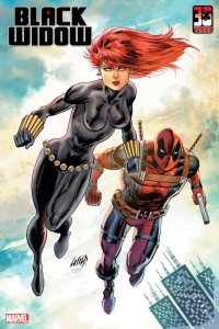 BLACK WIDOW 13 LIEFELD DEADPOOL 30TH VARIANT 