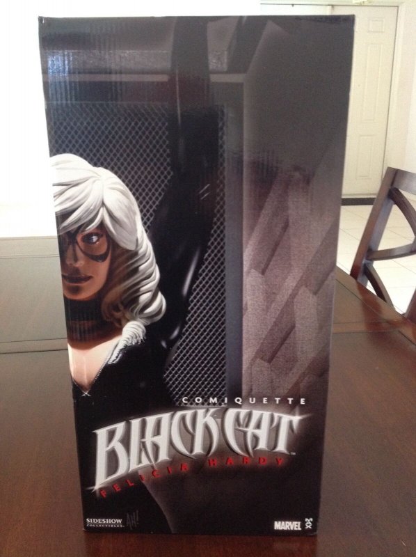 Sideshow Black Cat Comiquette statue MIB #0115/1500 Adam Hughes Spider-Man low #