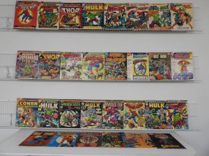 Huge Lot Treasury Edition Comics (30) W/Spidey, Thor, Hulk, Batman+ Avg VG+ Cond