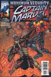Captain Marvel (5th Series) #12 VF/NM ; Marvel | Peter David Maximum Security