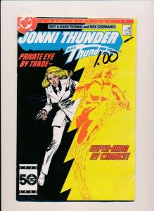 DC Jonni Thunder AKA Thunderbolt #1-3 (1,2,3) DC Comics 1985 ~ VF (HX276)