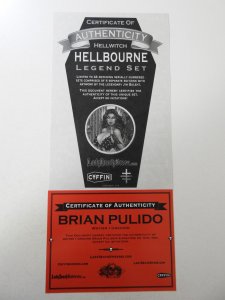 Hellwitch: Hellbourne #1 Legend Noir Edition NM Condition! Signed...