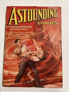 Astounding Stories Pulp March 1937 Volume 19 #1 VG