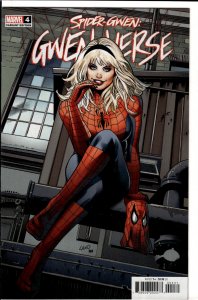 Spider-Gwen: Gwenverse #1 Greg Land Cover (2022) Spider-Gwen
