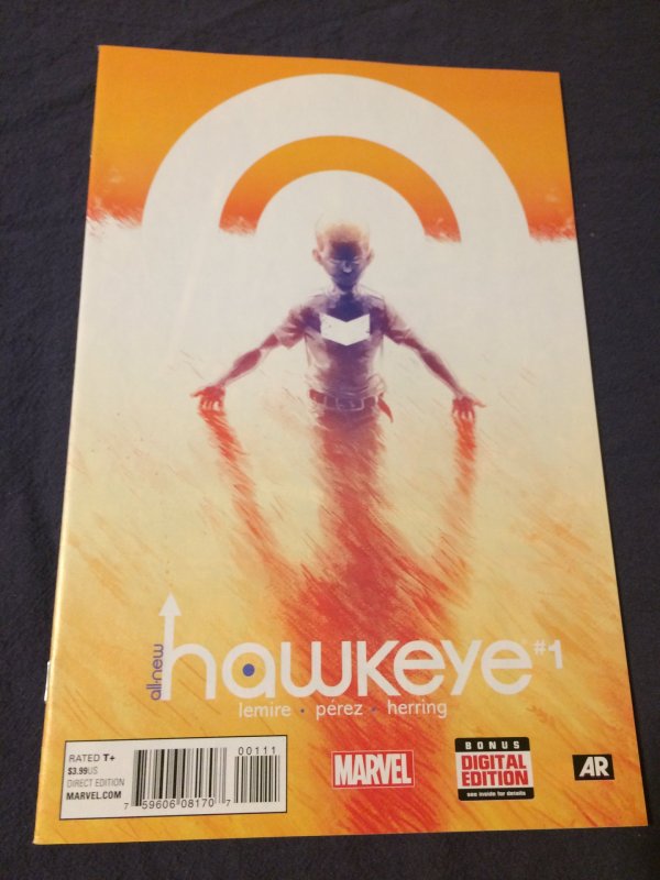 All-New Hawkeye #1 Marvel (2015) NM Perez Lemire Herring