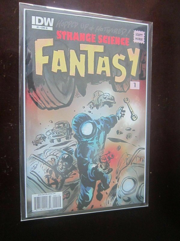Strange Science Fantasy #1 B - 9.4? in Mylar sleeve sharp corners unread - 2010