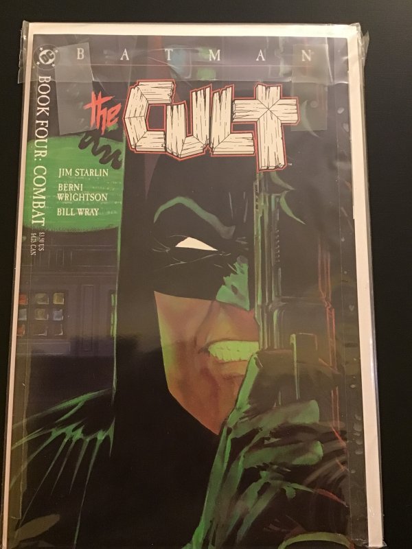 Batman: The Cult #1-4 (1988) Starlin Wrightson