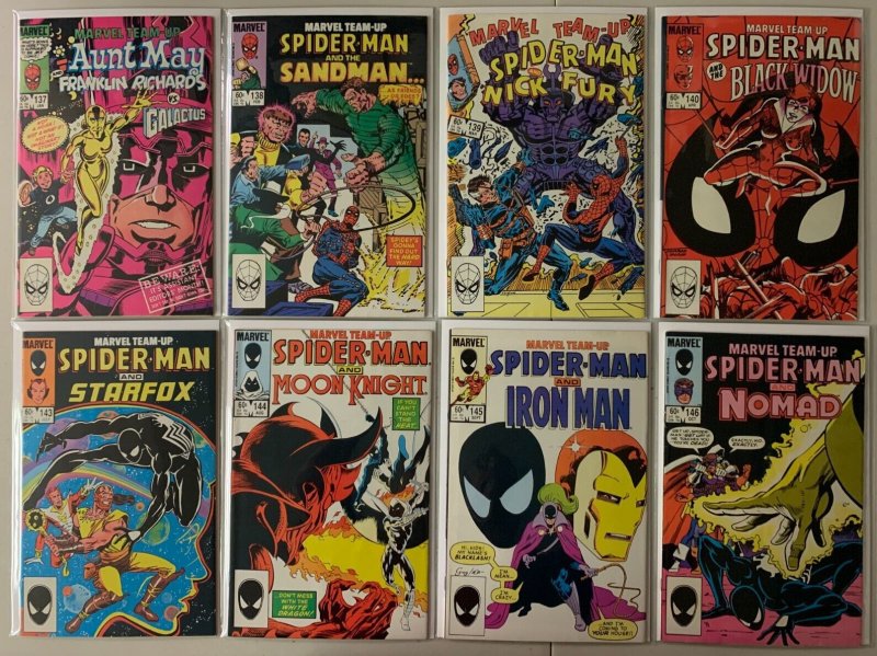 Marvel Team-Up lot #120-150 + Annual Marvel (average 8.0 VF) 28 diff (1982-'85)
