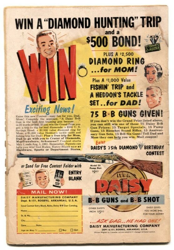 Strange Adventures #131 1961- Star Hawkins -reading copy