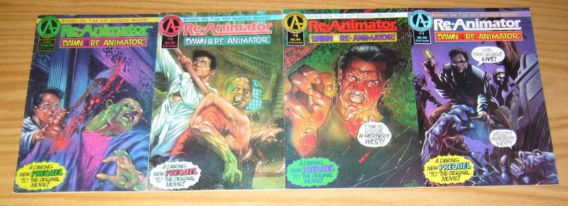 Re-Animator: Dawn of the Re-Animator! #1-4 complete series H.P. LOVECRAFT 2 3