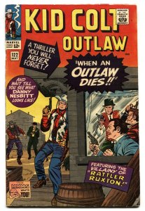 KID COLT OUTLAW #122 comic book-Western-Marvel- 1965 VG