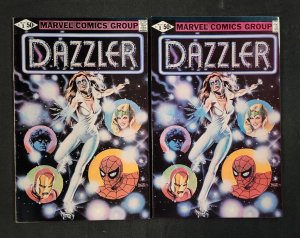 Dazzler 2PC #1 - Regular Edition & Error Edition (9.0/9.2) 1981
