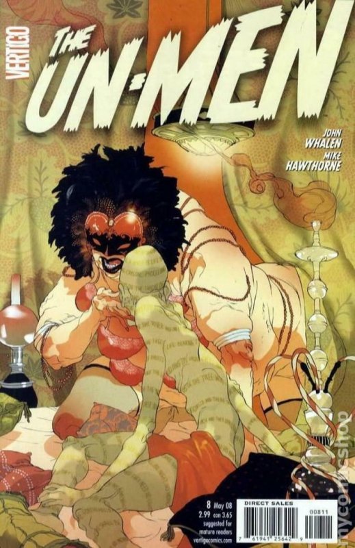 UN-MEN #8, NM, Mike Hawthorne, John Whalen, 2007 2008, more Vertigo in store