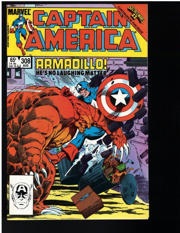 Captain America #308 (Marvel, 1985)